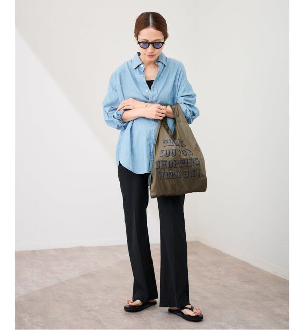 FRAMeWORK「JULY NINE/ジュライ ナイン SHOPPING BAG PRINT」|トートバッグ|