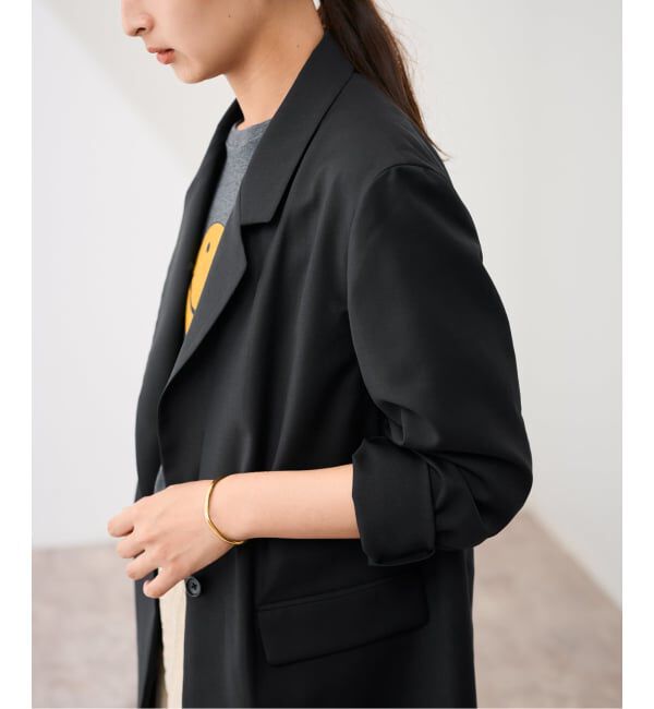 FRAMeWORK「TWトリアセトロピカルシアージャケット」|テーラードジャケット|