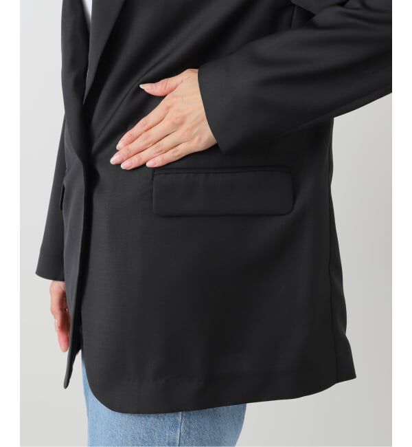 FRAMeWORK「TWトリアセトロピカルシアージャケット」|テーラードジャケット|