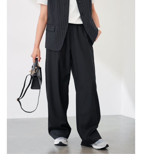 FRAMeWORK「LOEFF/ロエフ W TORO HRM パンツ」|スラックス|