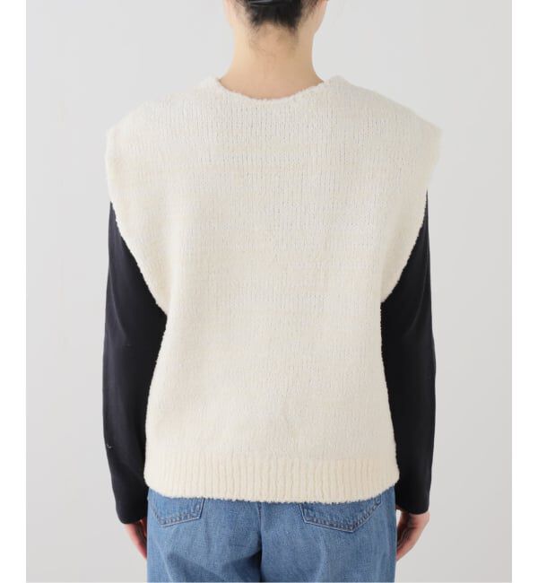 FRAMeWORK「メランジニットベスト」|ニット・セーター|