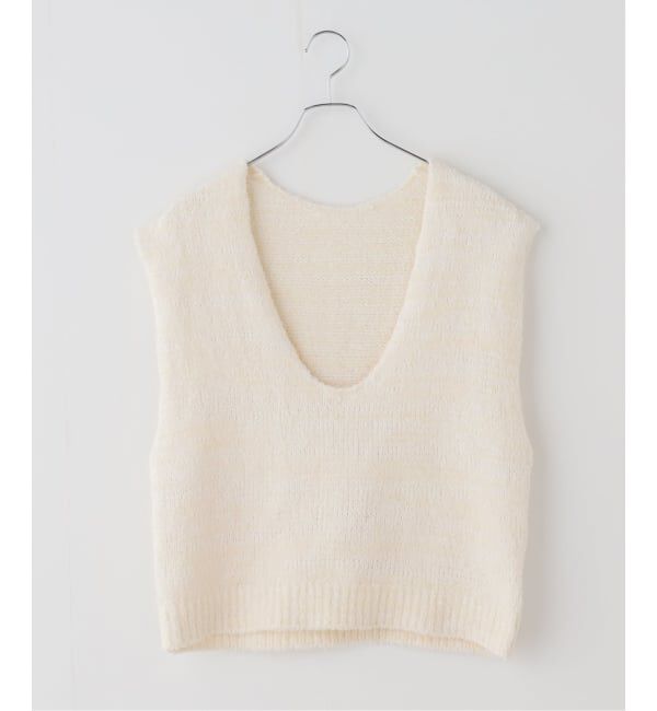 FRAMeWORK「メランジニットベスト」|ニット・セーター|