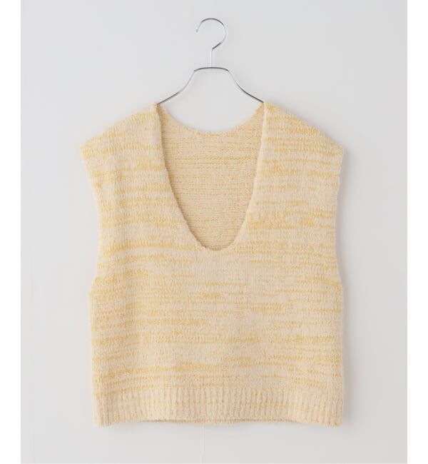 FRAMeWORK「メランジニットベスト」|ニット・セーター|