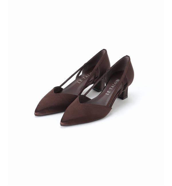  「《予約》5cmポインテッドサイドオープンパンプス」|パンプス|