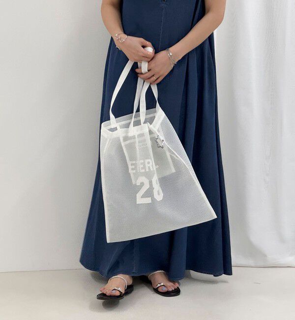 Rie Miller「【Riemiller/リエミラー】RMメッシュバッグ」|エコバッグ|