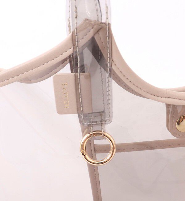 NOLLEY'S「PVCトート＆メッシュ巾着バッグ」|トートバッグ|