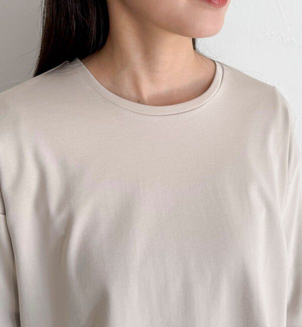 fredy emue「スムースラウンドヘムロンTシャツ」|Tシャツ・カットソー|