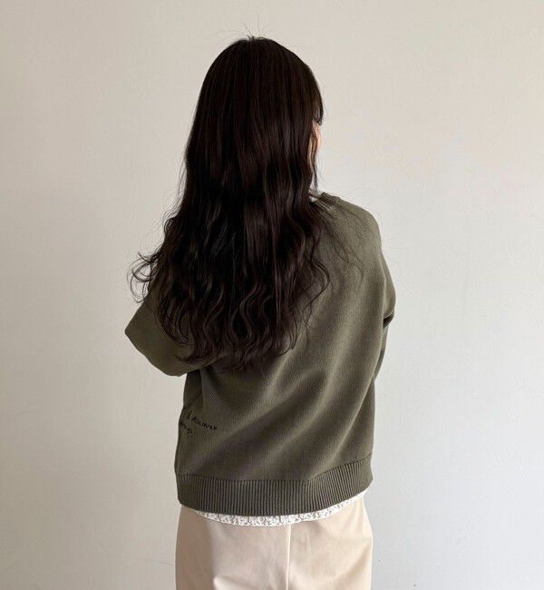 fredy emue「メッセージニットカーディガン」|カーディガン|