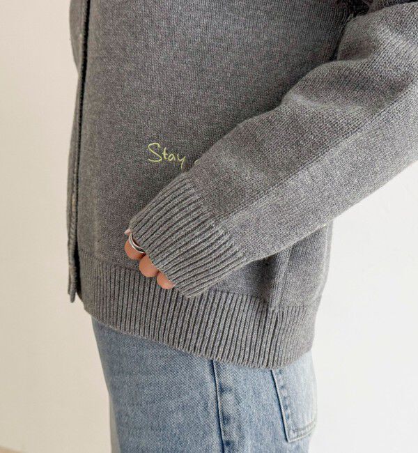 fredy emue「メッセージニットカーディガン」|カーディガン|