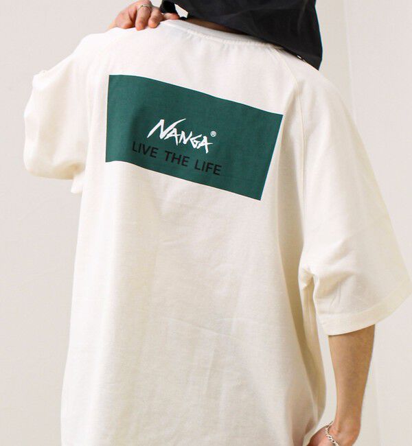 GLOSTER「【NANGA&times;GLOSTER】別注② Raglan Backprint Tee」|Tシャツ・カットソー|