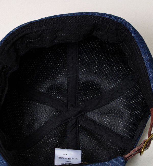 GLOSTER「DENIM /HICKORY ROLL CAP フィッシャーマンキャップ」|キャップ・キャスケット|