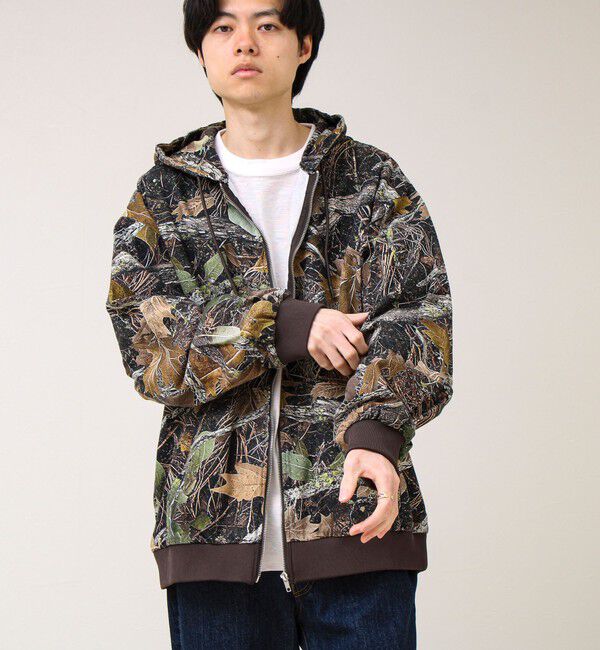 GLOSTER「【タフに着回す】キャンバス/デニム ジップパーカー」|ブルゾン・スタジャン|