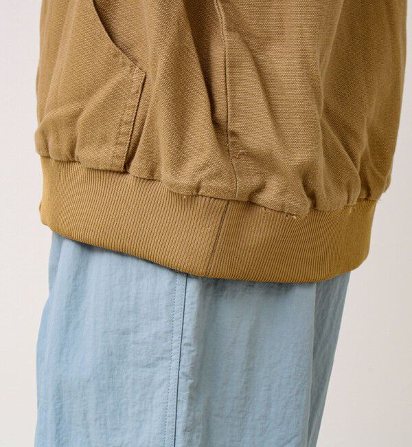 GLOSTER「【タフに着回す】キャンバス/デニム ジップパーカー」|ブルゾン・スタジャン|