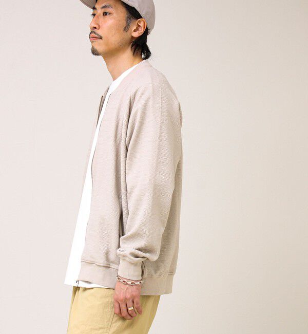 GLOSTER「【きれいめに使える】フクレジャガード MA1カーデ」|カーディガン|