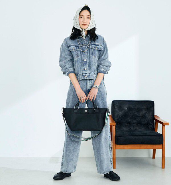 fredy emue「《セットアップ対応》コンパクトデニムジャケット」|デニムジャケット|