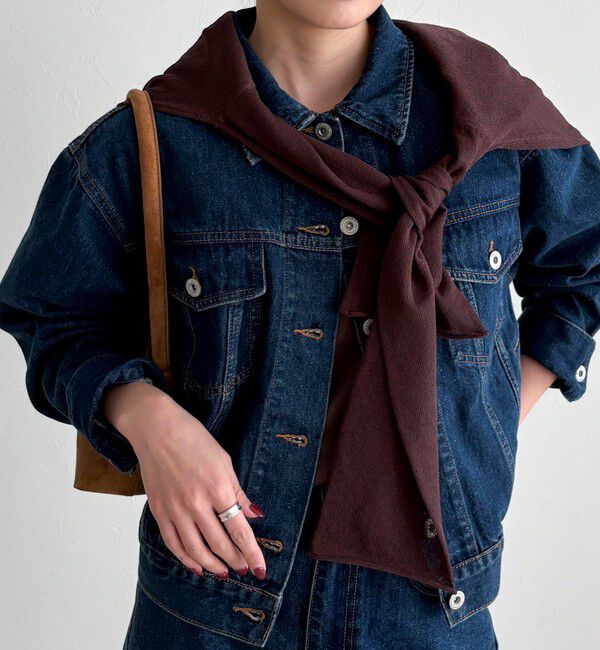 fredy emue「《セットアップ対応》コンパクトデニムジャケット」|デニムジャケット|