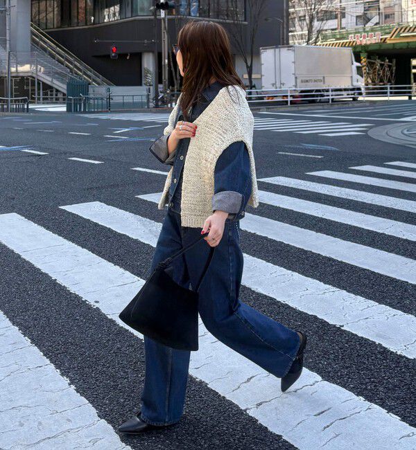 fredy emue「《セットアップ対応》コンパクトデニムジャケット」|デニムジャケット|