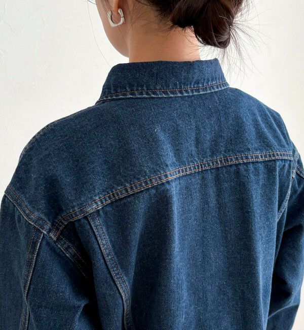 fredy emue「《セットアップ対応》コンパクトデニムジャケット」|デニムジャケット|