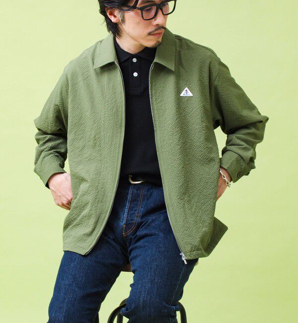 GLOSTER「【GEVACO/ゲバコ】ジップアップ シャツジャケット」|ブルゾン・スタジャン|