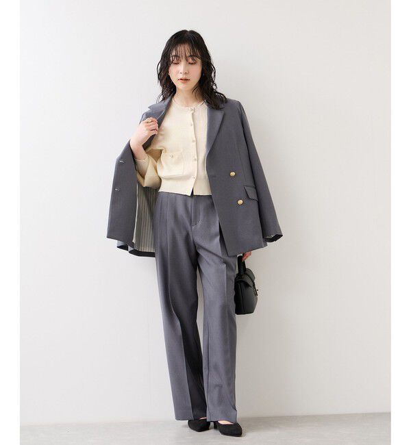 VIS「パールボタンカーディガン」|カーディガン|