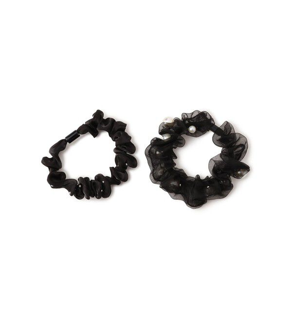 ROPE PICNIC PASSAGE「キラキラパールミニシュシュセット」|ヘアゴム・シュシュ|