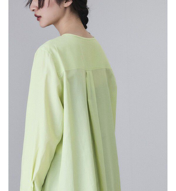 ADAM ET ROPE'「【サステナブル】リボンブラウス」|シャツ・ブラウス|