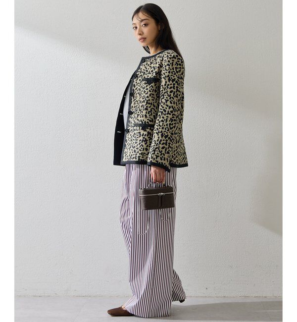  「リネンレオパードジャケット」|その他|