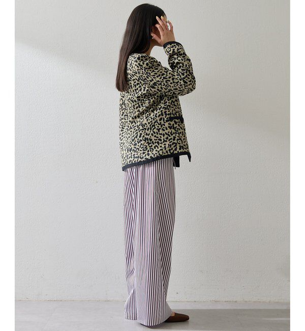  「リネンレオパードジャケット」|その他|