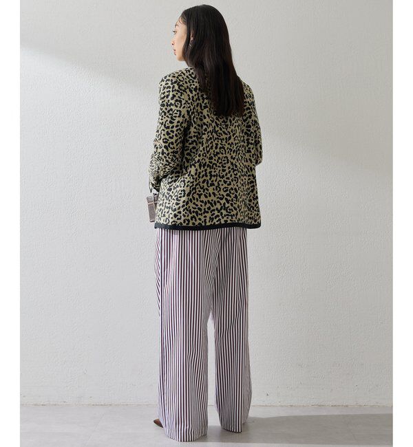  「リネンレオパードジャケット」|その他|