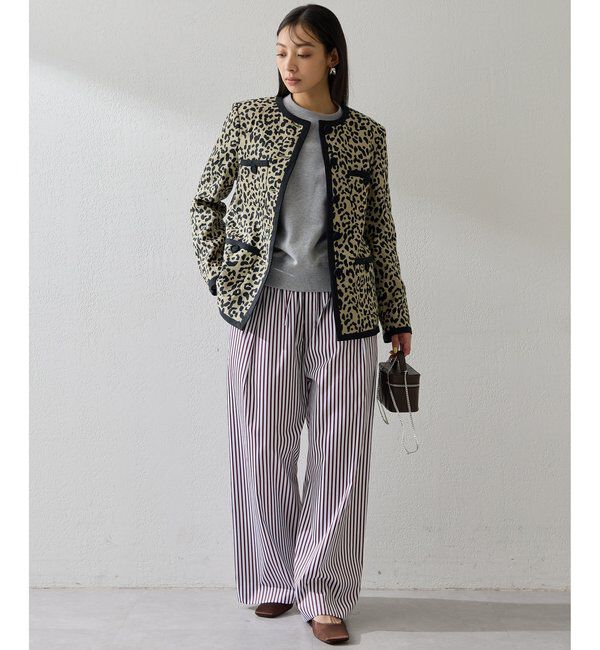  「リネンレオパードジャケット」|その他|