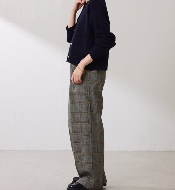  「スキッパースウェットライクカーディガン」|ニット・セーター|