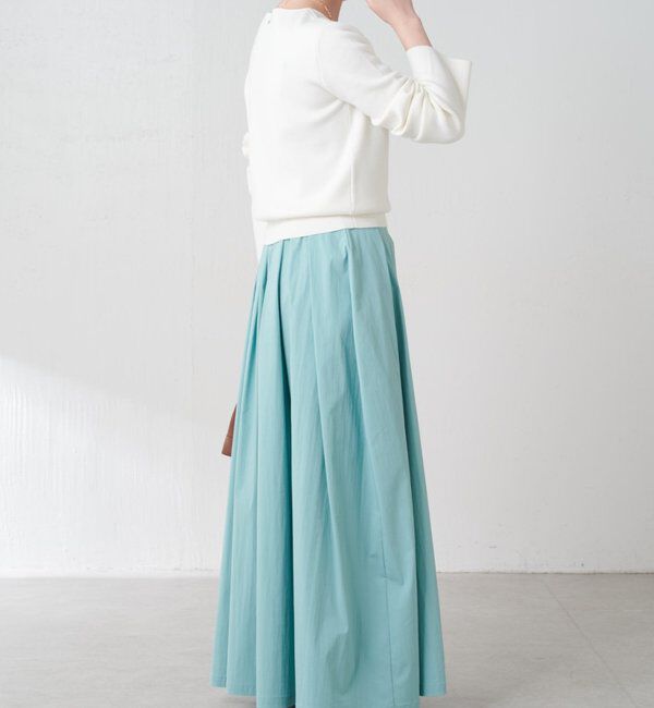  「スロープボタンニット」|ニット・セーター|