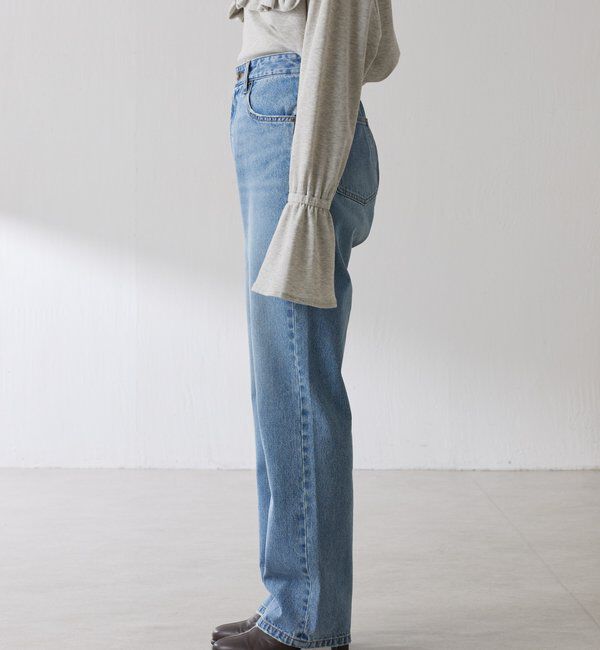  「Q.anosストレートデニム」|デニム|