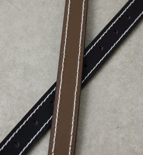  「リバーシルステッチベルト」|ベルト|