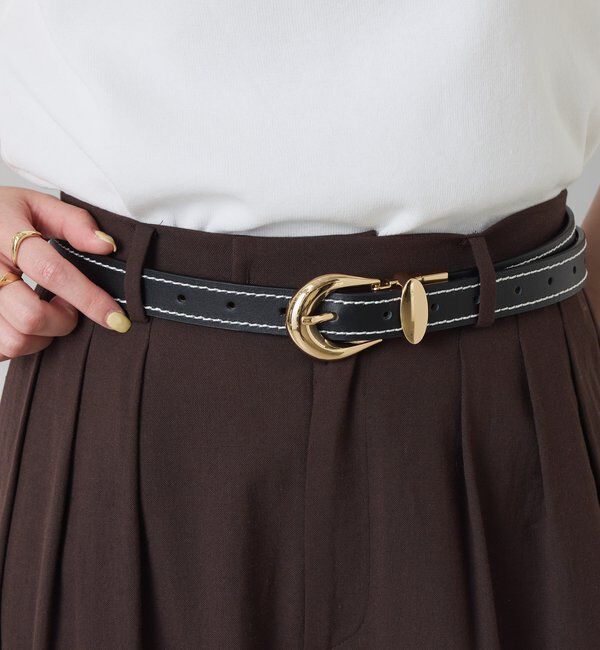  「リバーシルステッチベルト」|ベルト|