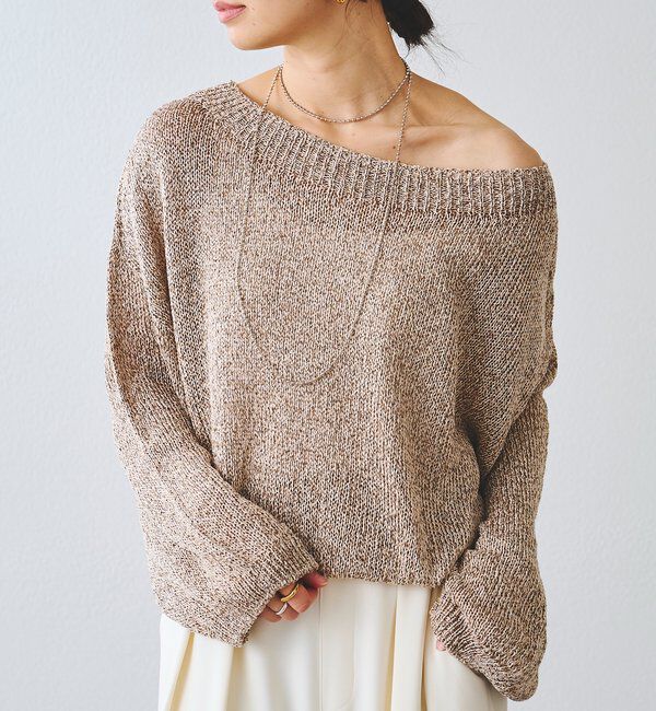  「【アレンジして楽しめる】ボールチェーンロングネックレス」|ブローチ・コサージュ|