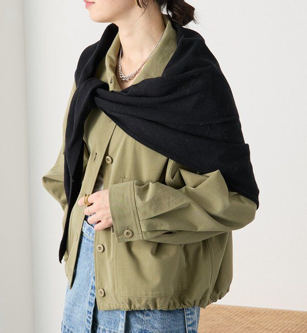  「予約【A・MONN(アモン)】ミリタリースタンドシャツ」|シャツ・ブラウス|