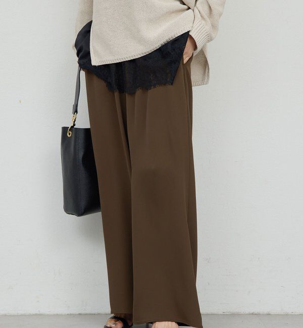  「【即戦力パンツ】【3サイズ展開】ワイドイージーパンツ」|チノ|