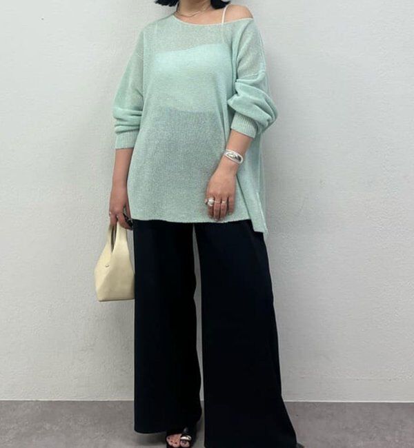  「【即戦力パンツ】【3サイズ展開】ワイドイージーパンツ」|チノ|