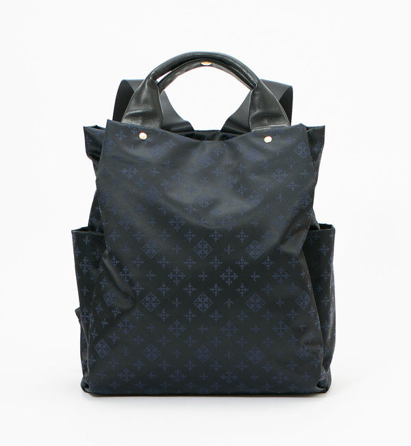  「ナイロンジャガード2ハンドルリュックサック」|リュック|