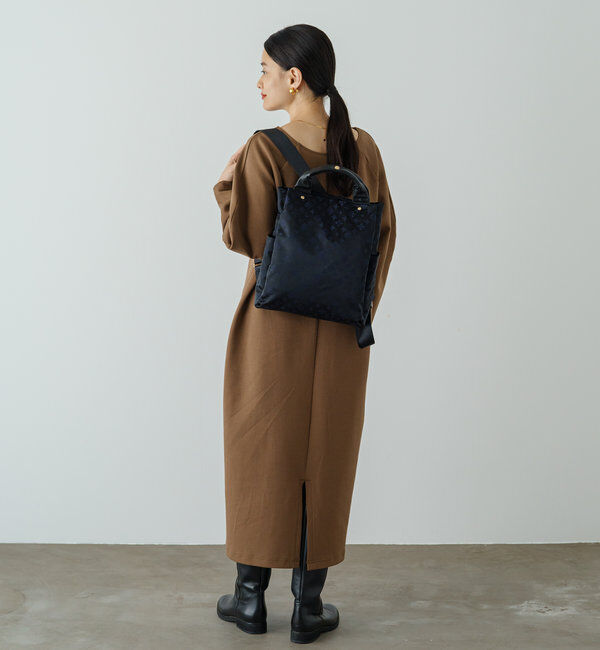  「ナイロンジャガード2ハンドルリュックサック」|リュック|