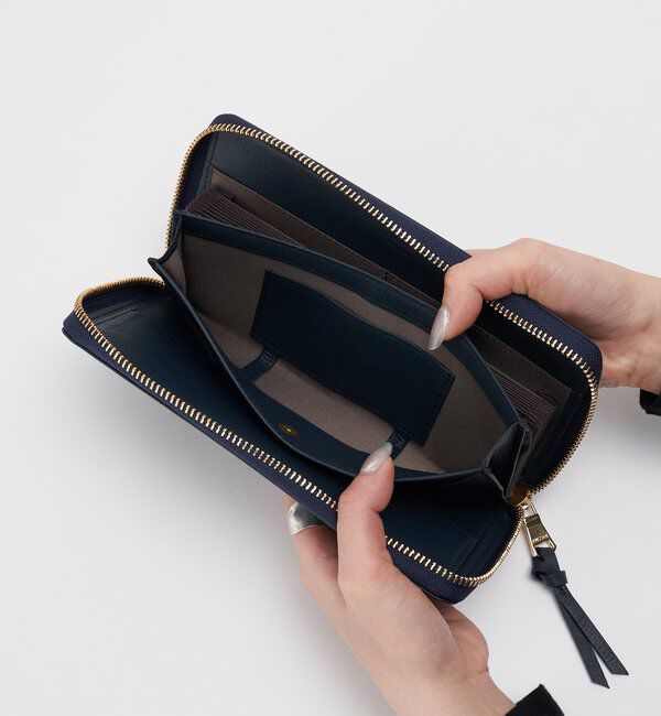  「エンボスモノグラム多機能ウォレット」|財布|