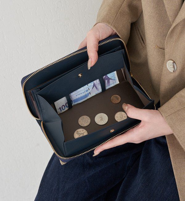  「エンボスモノグラム多機能ウォレット」|財布|