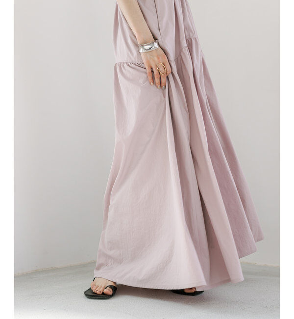  「【3サイズ展開】ドロストギャザーワンピース」|ワンピース|