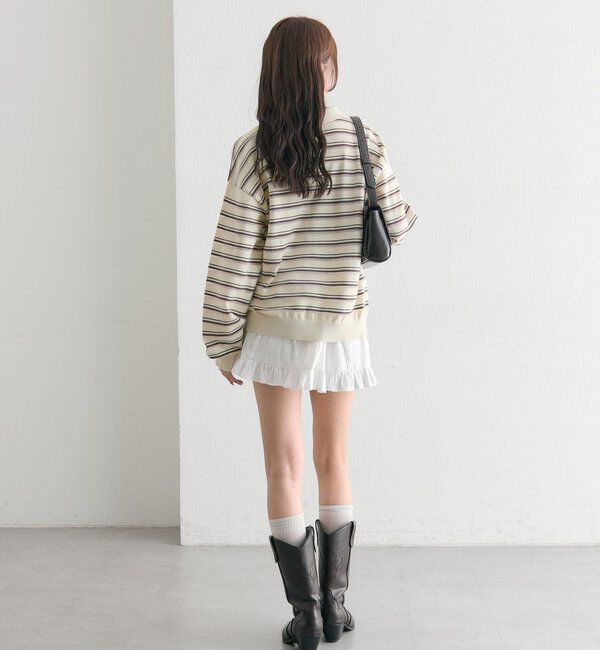  「コットンフリルミニスカート」|スカート|