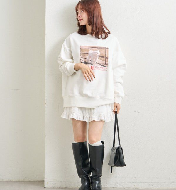  「コットンフリルミニスカート」|スカート|