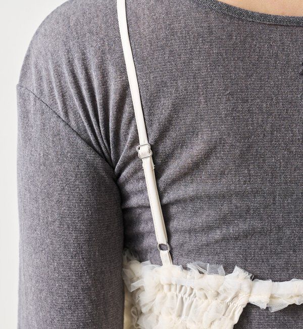  「バックシャンチュールビスチェ」|シャツ・ブラウス|