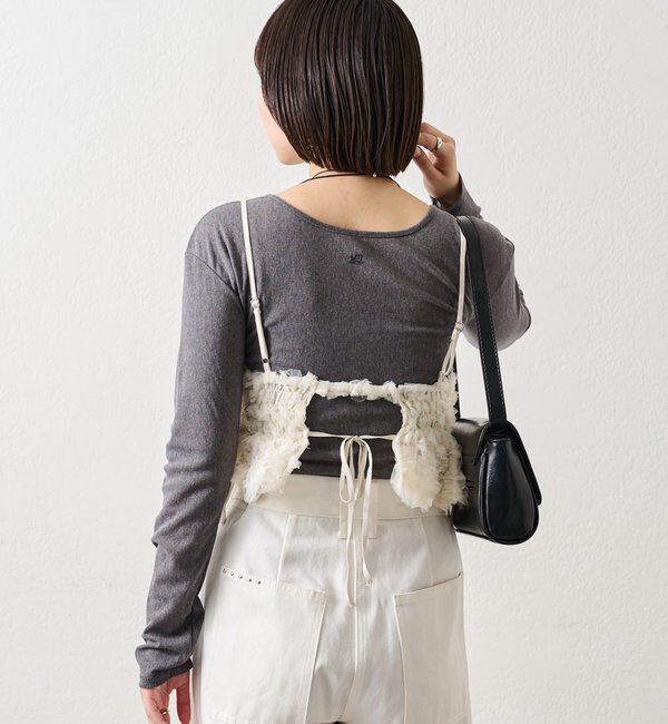  「バックシャンチュールビスチェ」|シャツ・ブラウス|