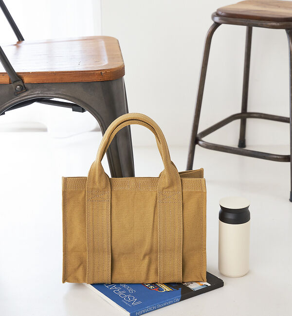 collex「【別注】【TYPE】コットンキャンバスバッグS」|トートバッグ|ベージュ