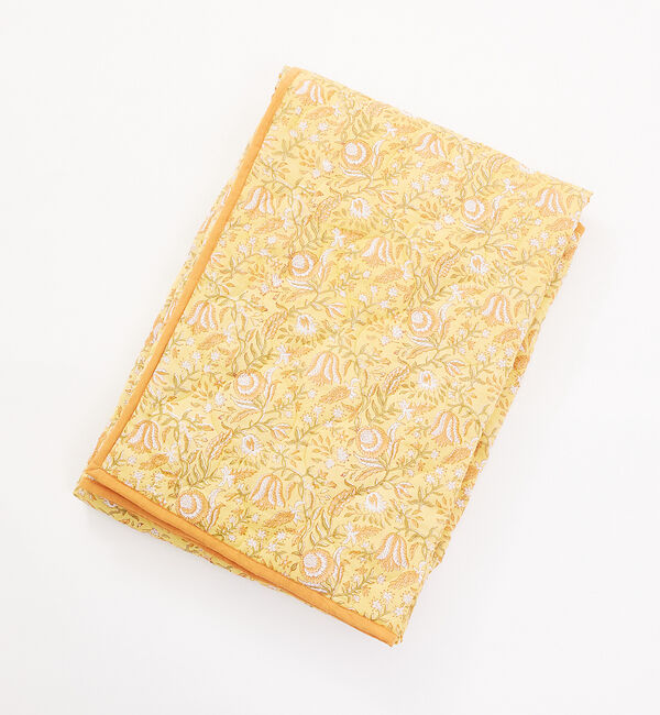 collex「ブロックプリント キルトブランケット 140&times;200」|ブランケット|